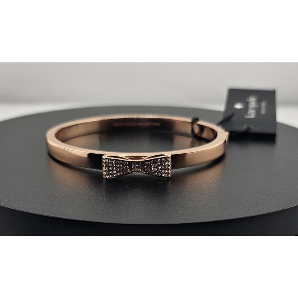 Kate Spade | Rose Gold Ready Set Bow Bangle Bracelet